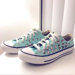 Converse All-Star Chuck Taylor✨custom studded pair